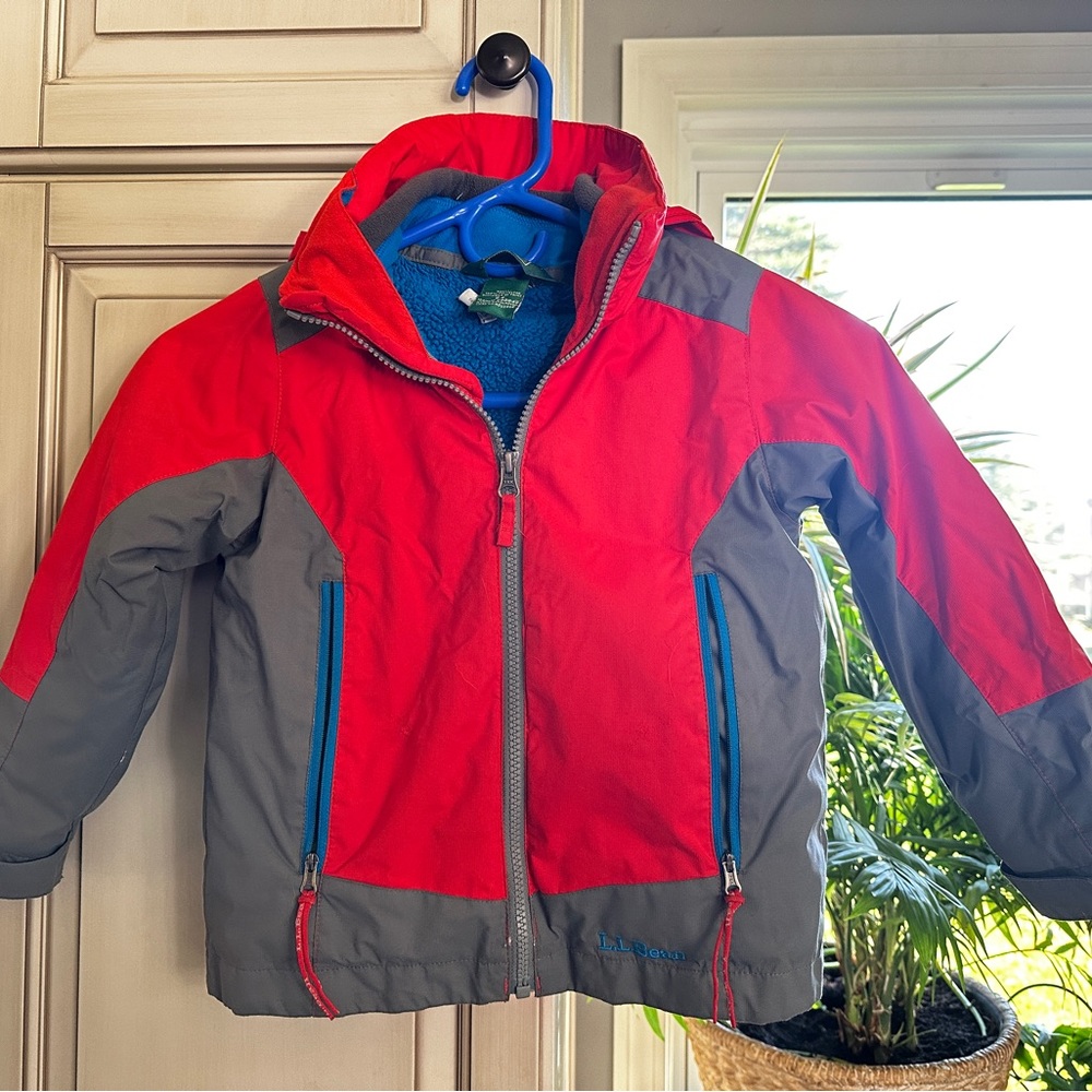 LL Bean boys winter jacket